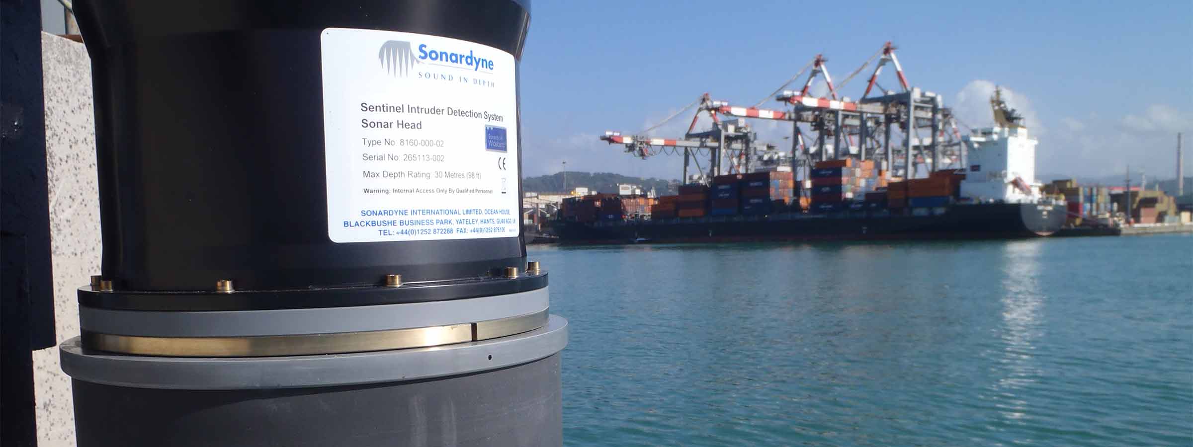 Rheinmetall choses Sonardyne’s Sentinel IDS to enhance its port and harbour force protection offering