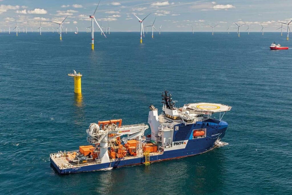 Offshore wind is an area ripe for using low earth orbit satellite communications to support marine autonomous and wind turbine robotic systems.