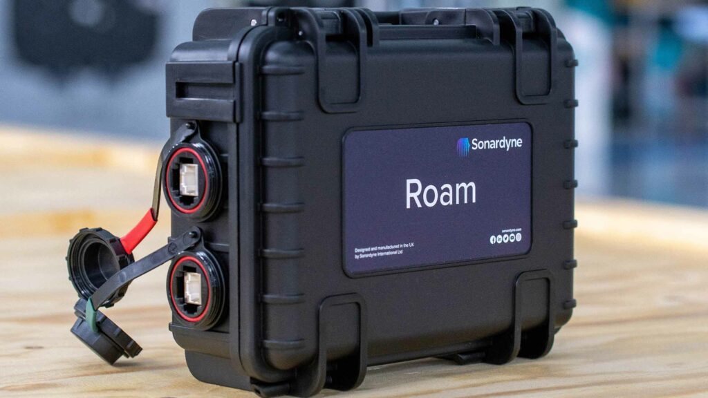Sonardyne’s Remote Offshore Access Module (ROAM) provides everything needed, in one small box, to support remote offshore operations across science, energy and defence. 