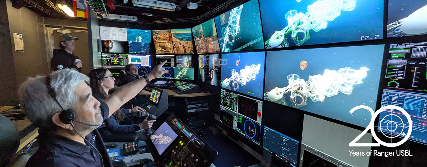 Ranger 2 supporting deep-sea ROV operations from MBARI’s R/V David Packard